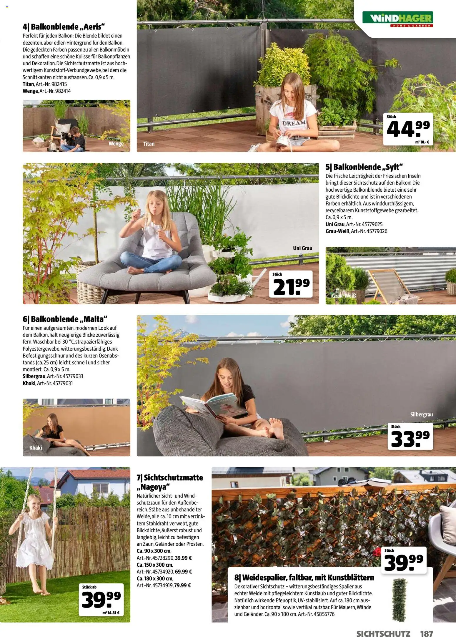 Hagebau Gartenjahr gültig ab 13.03.2026 | Seite: 187