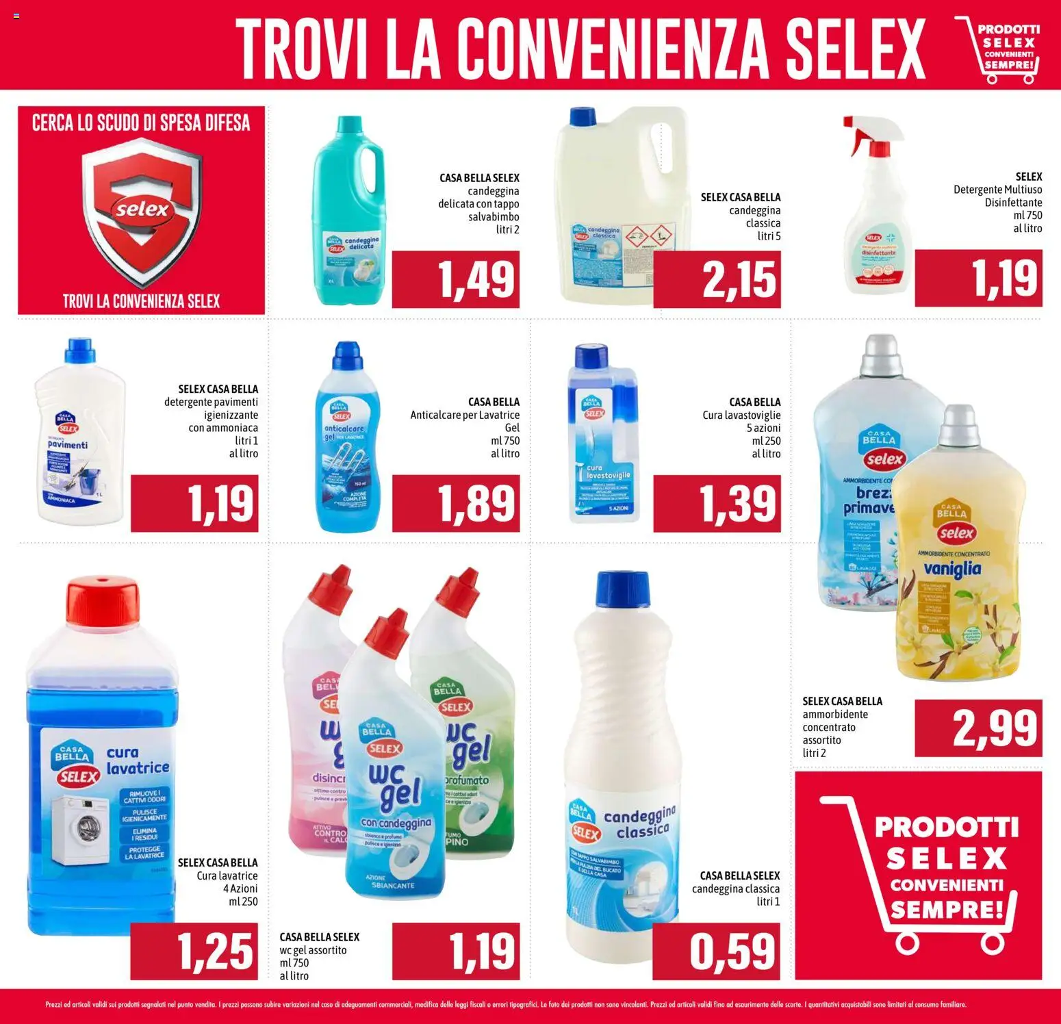 Volantino EMI del 04.06.2026 | Pagina: 29 | Prodotti: Detergente, Candeggina, Lavatrice, WC