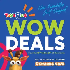 Toys R Us specials catalogue – valid from 15/07/2026
