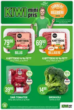 Forhåndsvisning av Kiwi kundeavis gyldig fra 24/08/2026