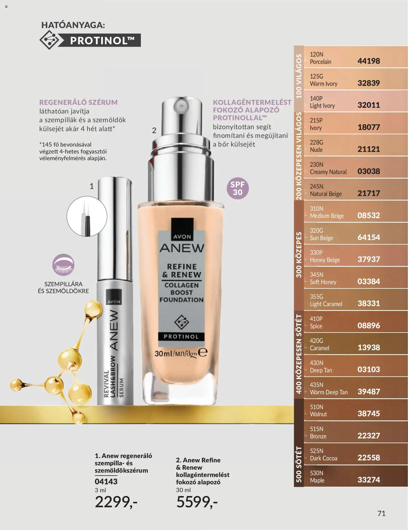 Avon akciós ujság - amely érvényes a következő dátumtól: 01.06.2026 | Oldal: 89 | Termékek: Alapozó, Bor