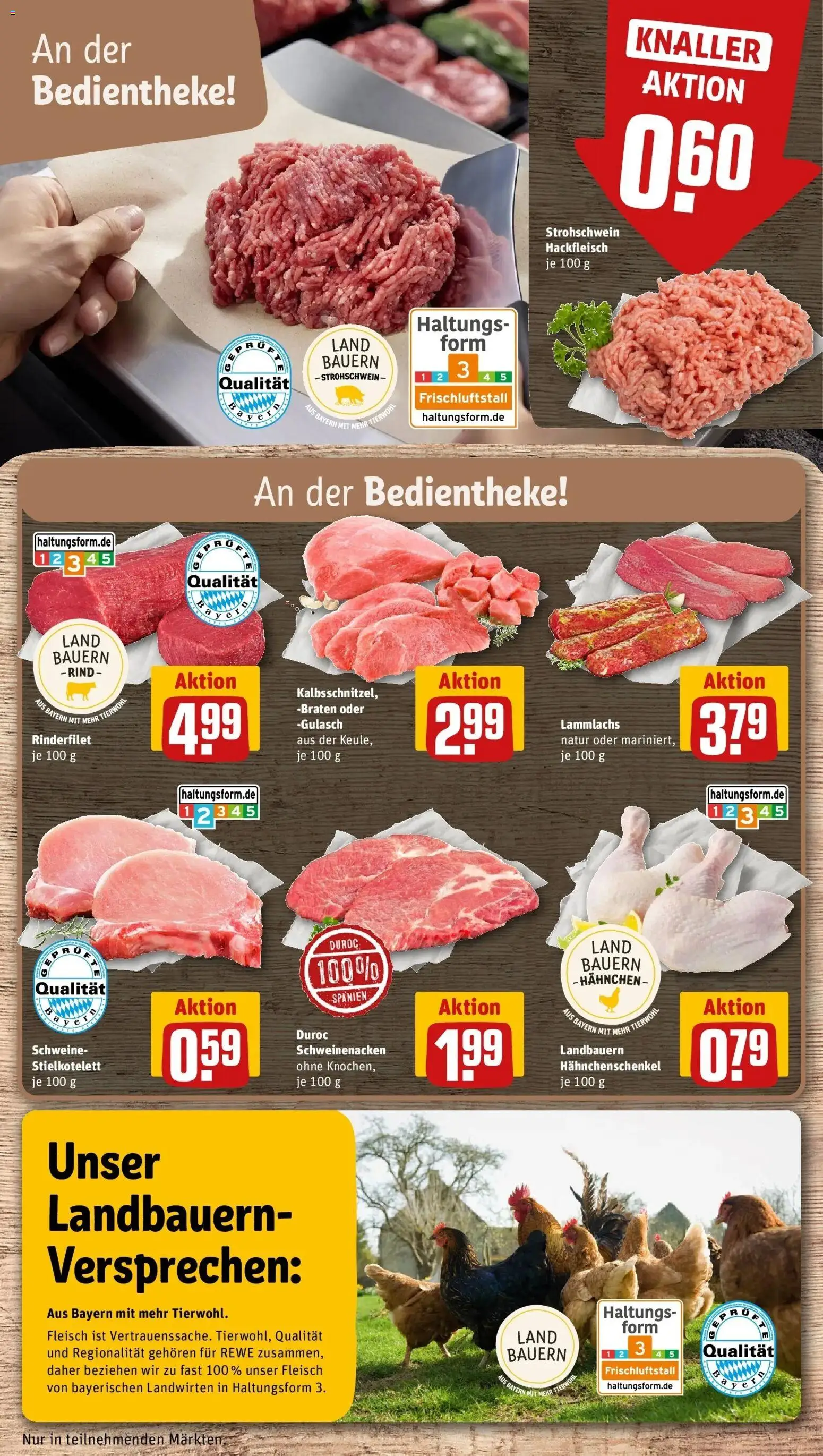 Rewe Prospekt Forchheim	 – gültig ab 10.05.2026 | Seite: 12 | Produkte: Rinderfilet, Schweinenacken, Gulasch, Fleisch