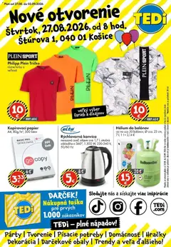 TEDi leták platný od 23.08.2026