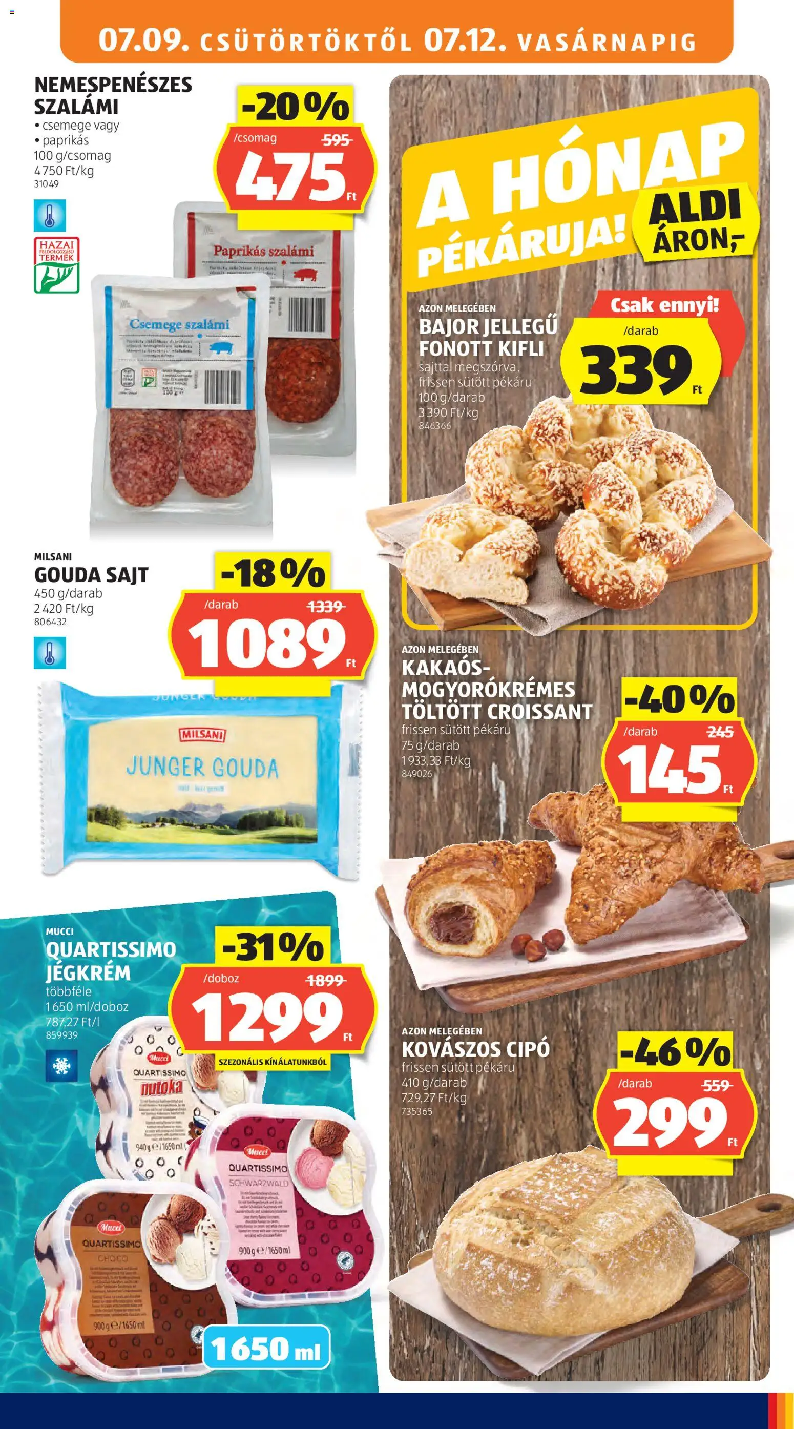 Aldi akciós ujság - amely érvényes a következő dátumtól: 2026.07.09. | Oldal: 15