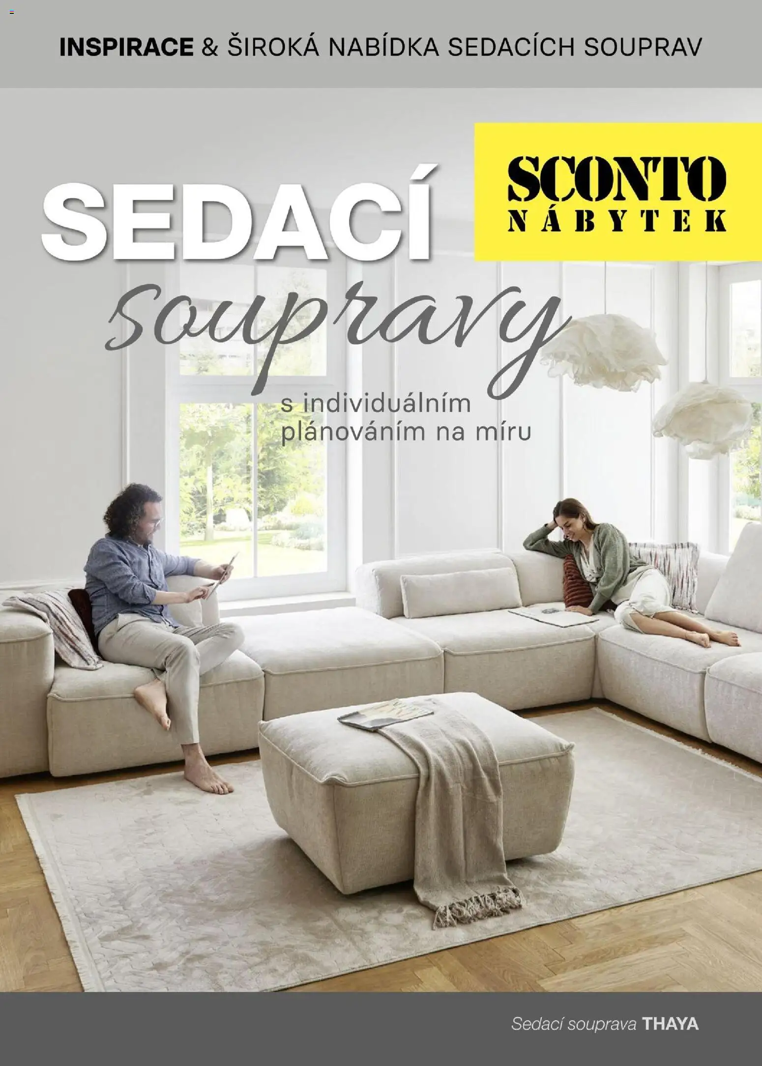 Sconto nábytek katalog - Sedací soupravy od 01.01.2026 catalogue cover