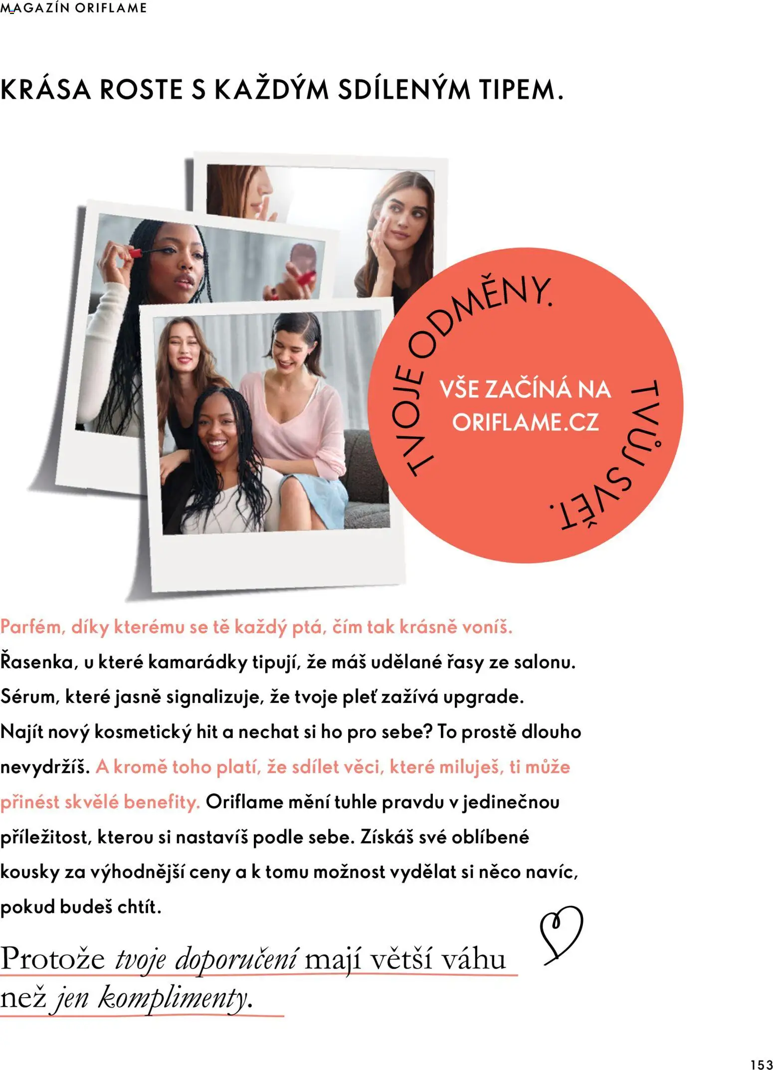 Oriflame katalog Novage+ Proceuticals od 30.09.2026 | Strana: 153
