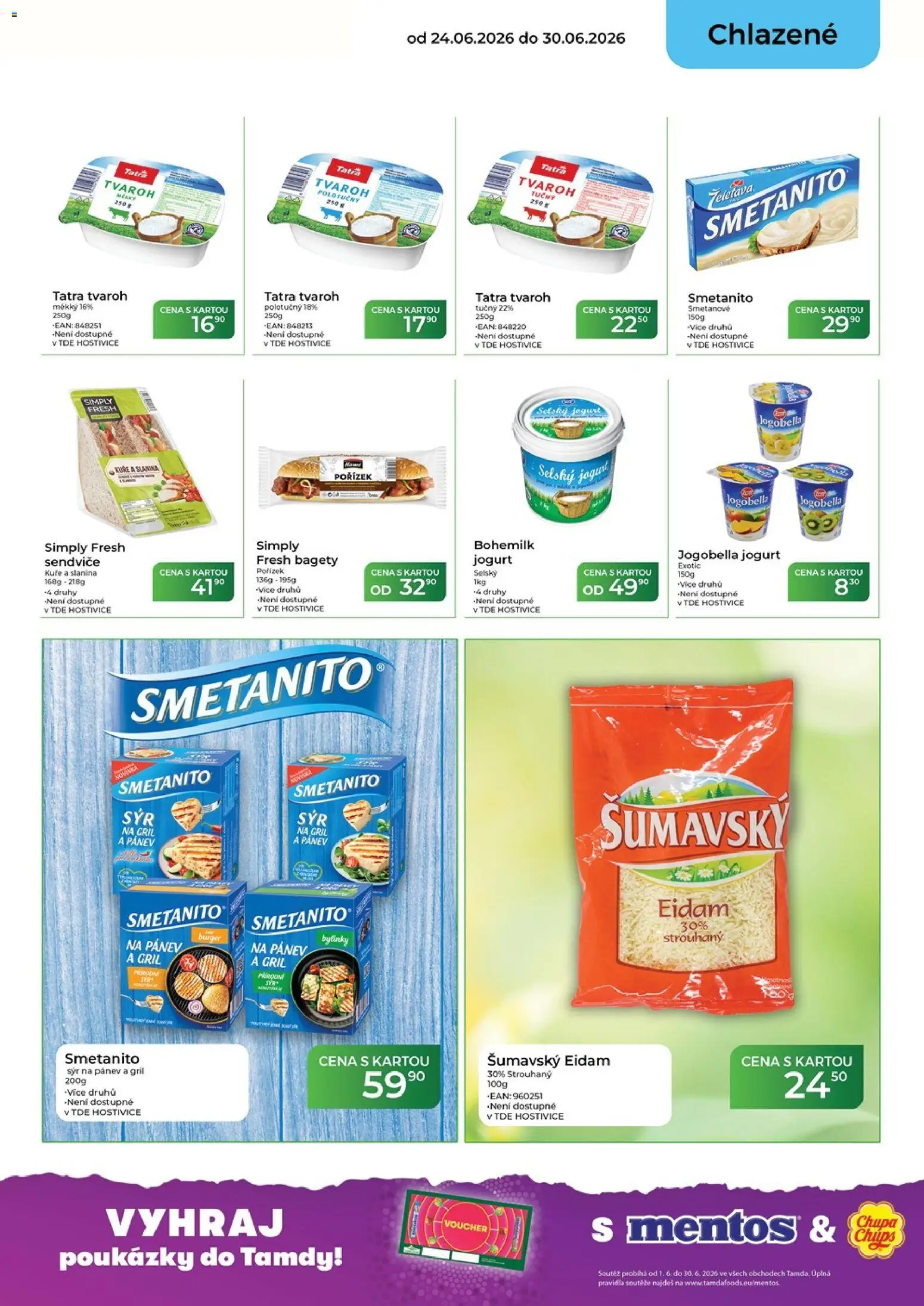 Tamda Foods leták od 24.06.2026 | Strana: 19 | Produkty: Burger, Tvaroh, Kuře, Jogobella