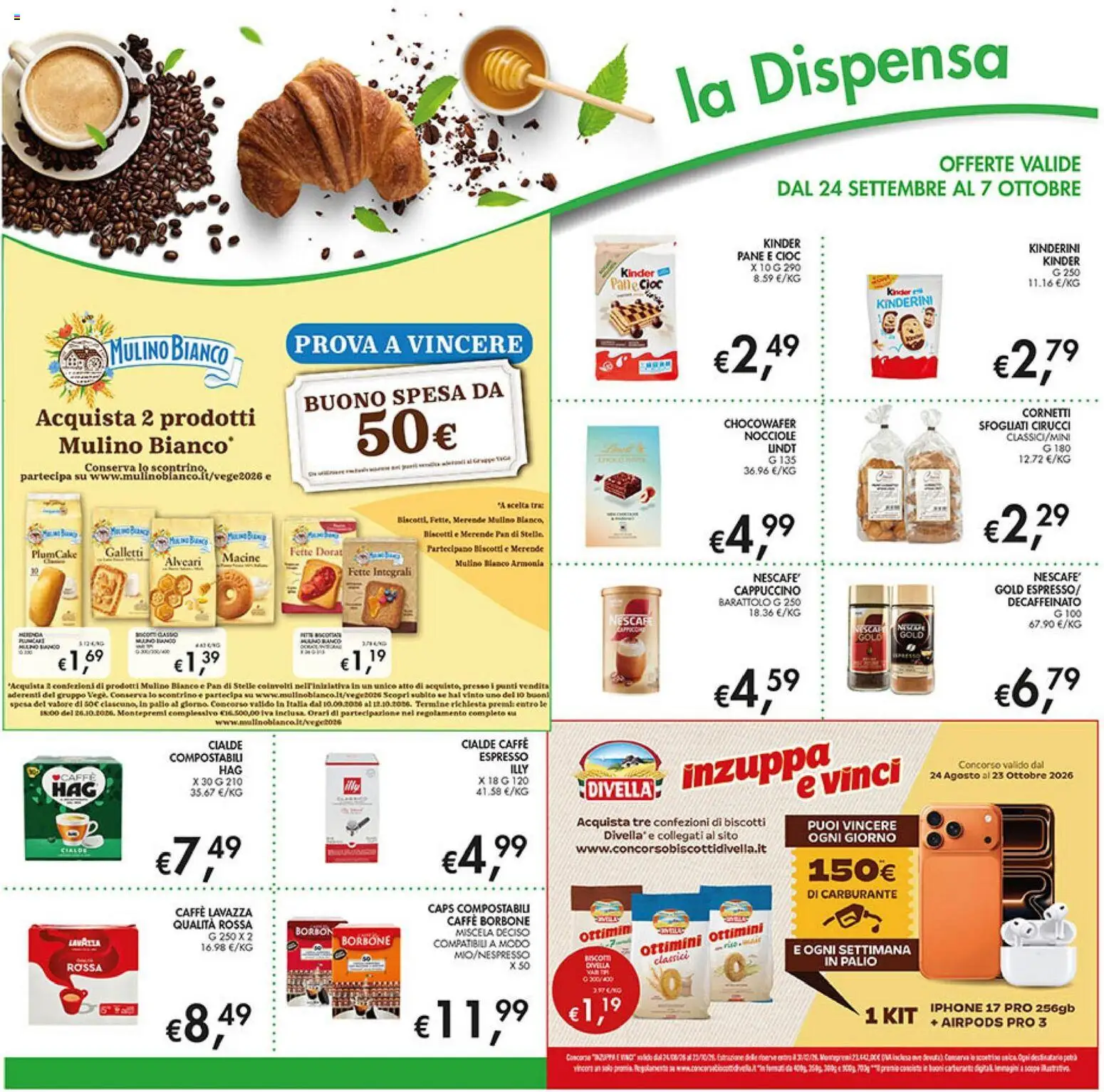 Volantino Coal del 24/09/2026 | Pagina: 19 | Prodotti: Iphone, Caffè, Divella, Nocciole