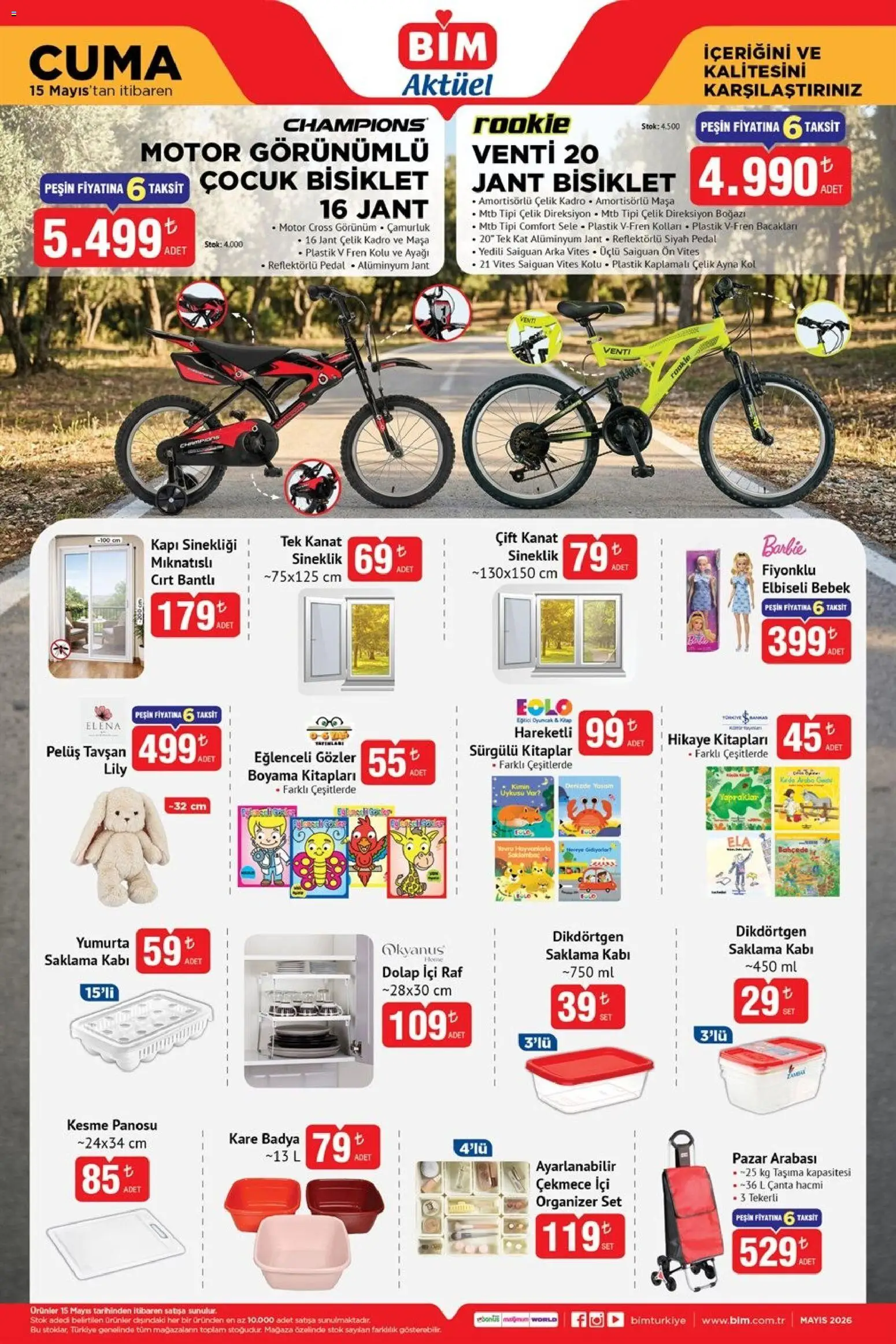BİM - Katalog Cuma - 15.05.2026 tarihinden itibaren geçerlidir | Sayfa: 5