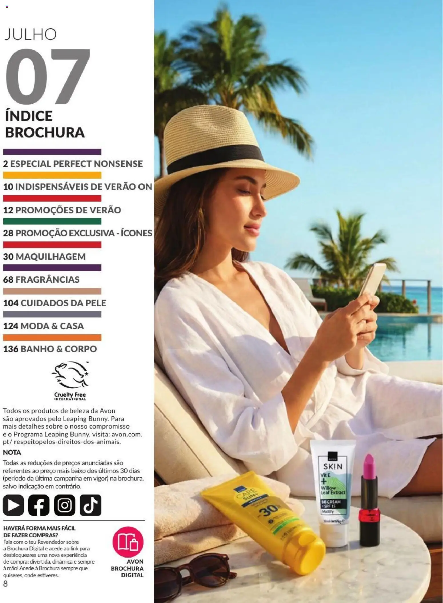 Catálogo Avon Campanha 7 │ válido de 01/07/2026 | Página: 8