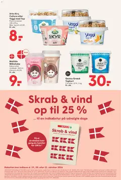 Spar - Tilbudsavis uge 40 gyldig fra 25/09/2026 | Side: 8 | Produkter: Yoghurt, Skyr, Milkshake, Søm
