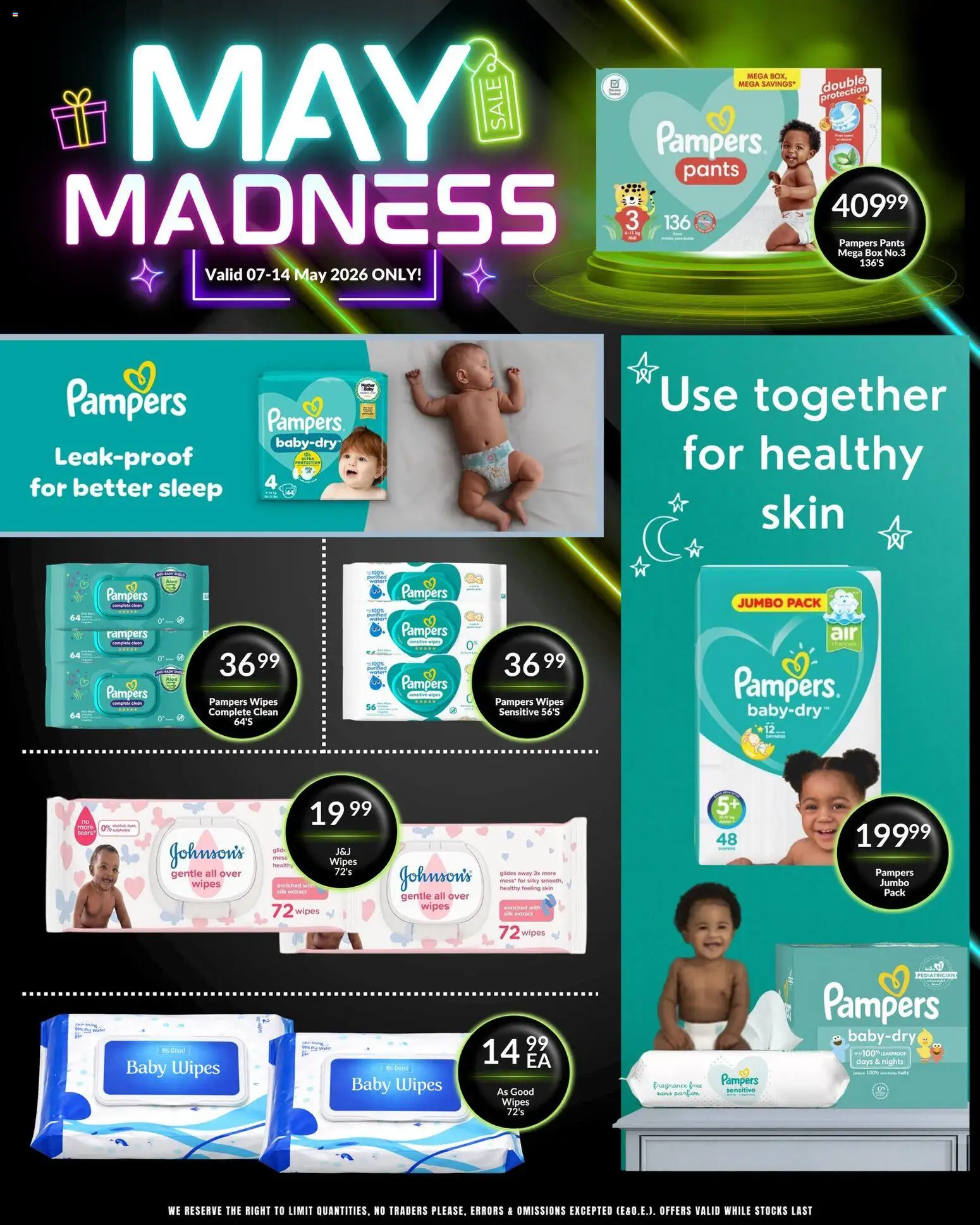 New Super Save catalogue – valid from 07.05.2026 | Page: 47 | Products: Pants, Box, Fragrance, Water