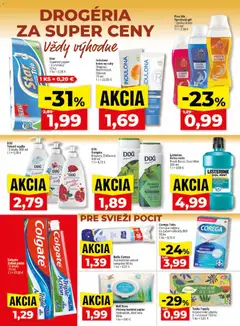 Klas leták platný od 15.06.2026 | Strana: 25 | Produkty: Šampón, Krém na ruky, Sprchový gél, Ústna voda