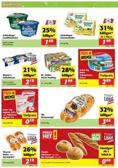Nah und Frisch Flugblatt ab 27.05.2026 gültig | Seite: 2 | Produkte: Rosinen, Butter, Joghurt