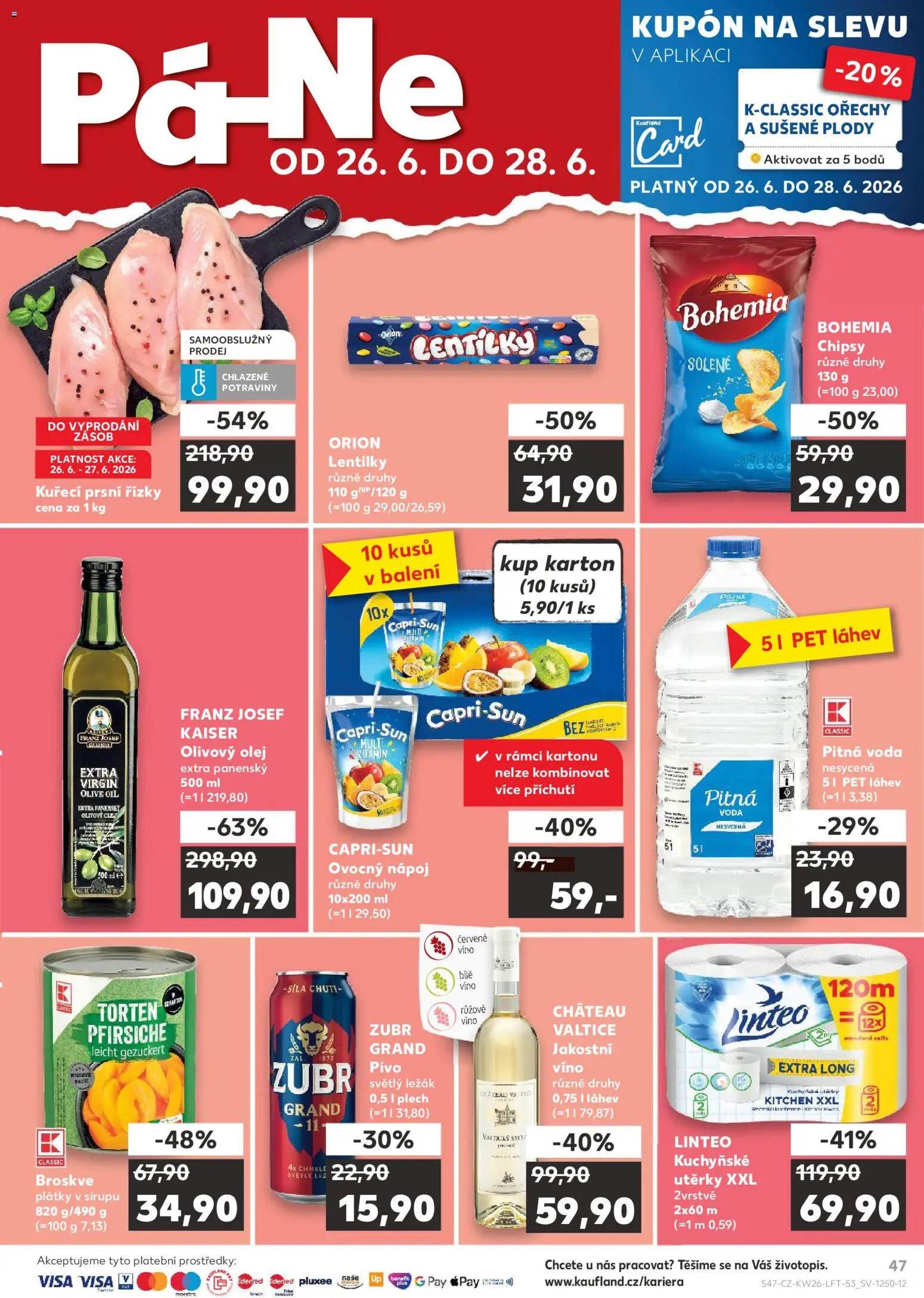 Kaufland leták - Praha 4 od 24.06.2026 | Strana: 47