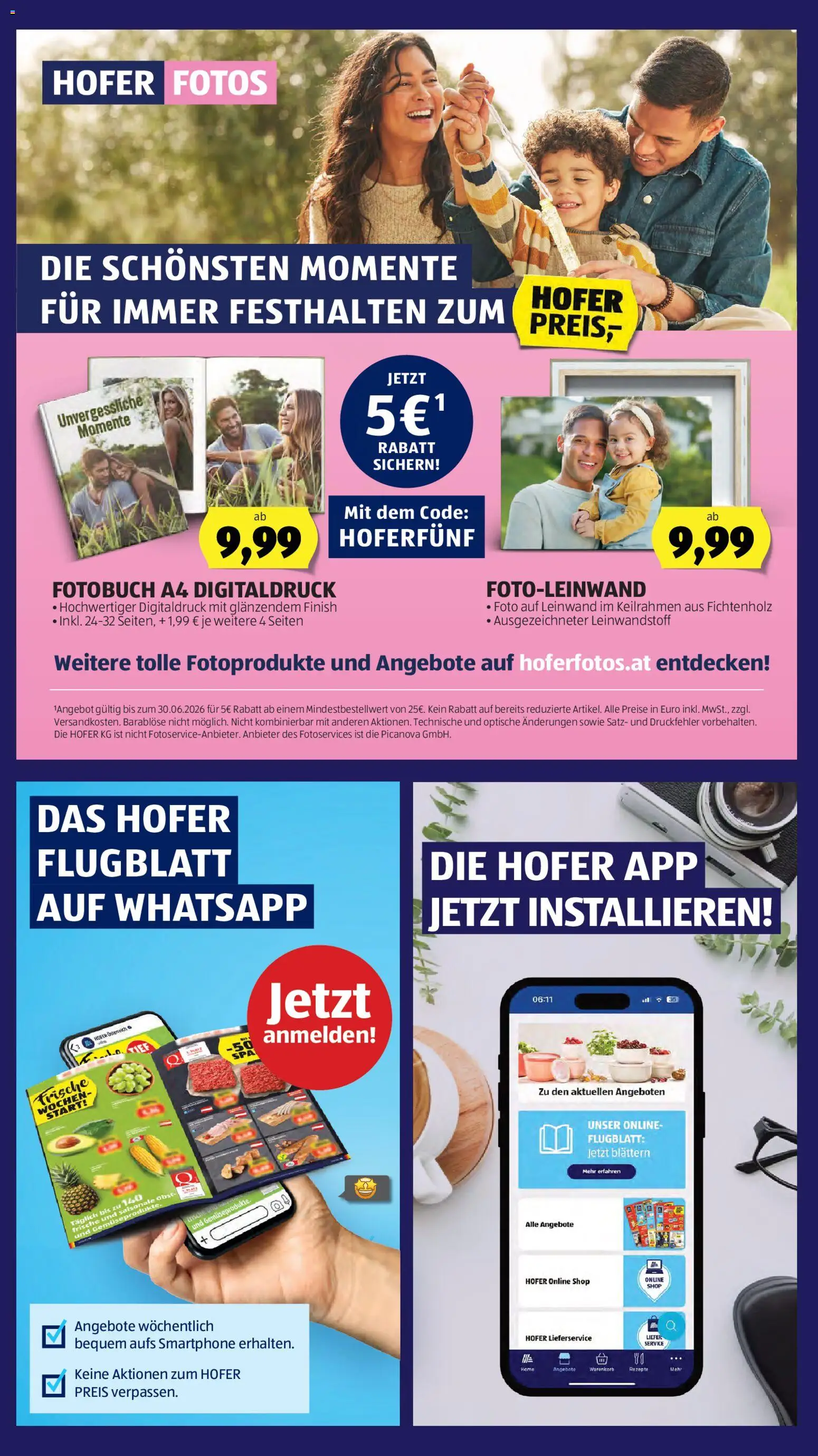 Hofer AT akciós ujság - amely érvényes a következő dátumtól: 10.04.2026 | Oldal: 3 | Termékek: Smartphone