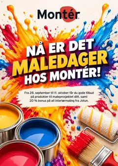 Forhåndsvisning av Montér kundeavis gyldig fra 29/09/2026