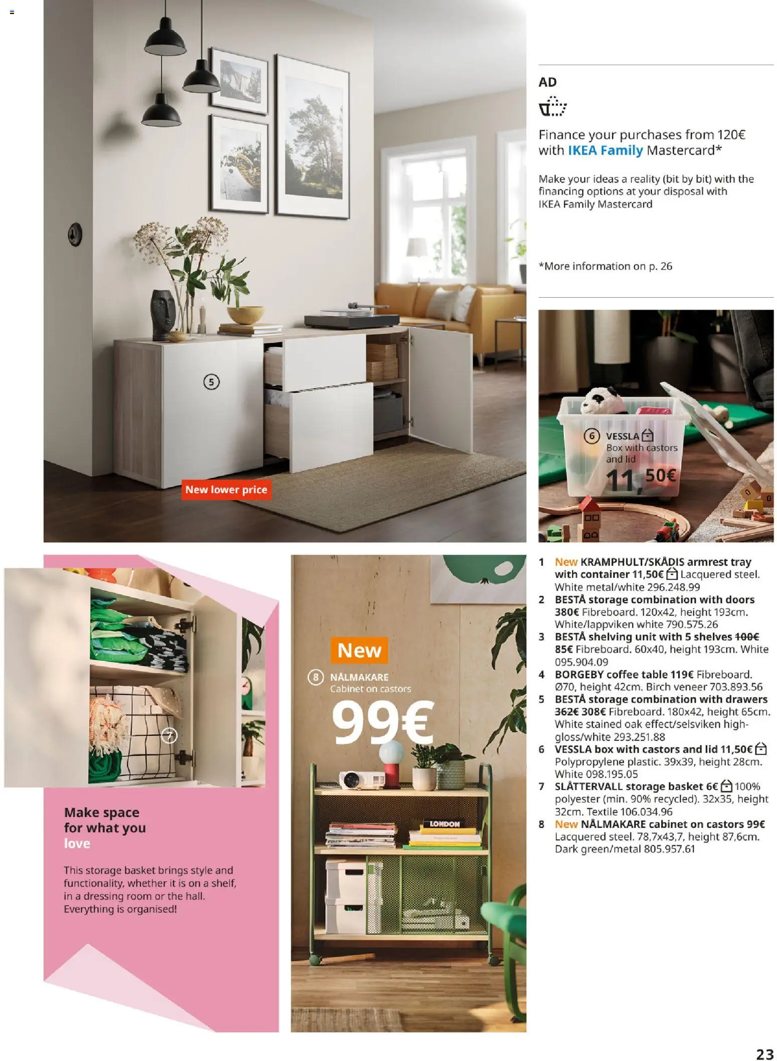 IKEA - Haz espacio para lo que más quieres Versión Inglés │ válido desde el 30/09/2026 | Página: 23