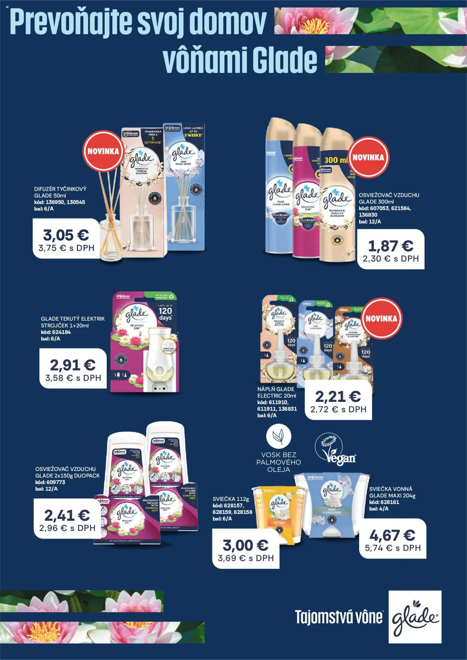 Nové Labaš akcie – leták je platný od 23.10.2026 | Strana: 32 | Produkty: Difúzer, Osviežovač vzduchu, Strojček