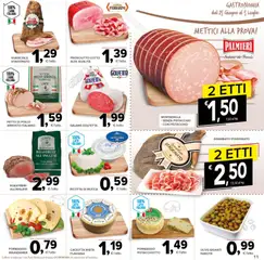 Anteprima del volantino Todis volantino valido a partire dal 25/06/2026 | Pagina: 11 | Prodotti: Prosciutto Cotto, Pollo, Prosciutto, Mortadella