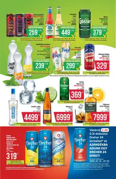 COOP - Újság Észak Kelet Pro-Coop Zrt - amely érvényes a következő dátumtól: 2026.07.16. | Oldal: 9 | Termékek: Szentkirályi ásványvíz, Cider, Alkoholmentes sör, Citrom