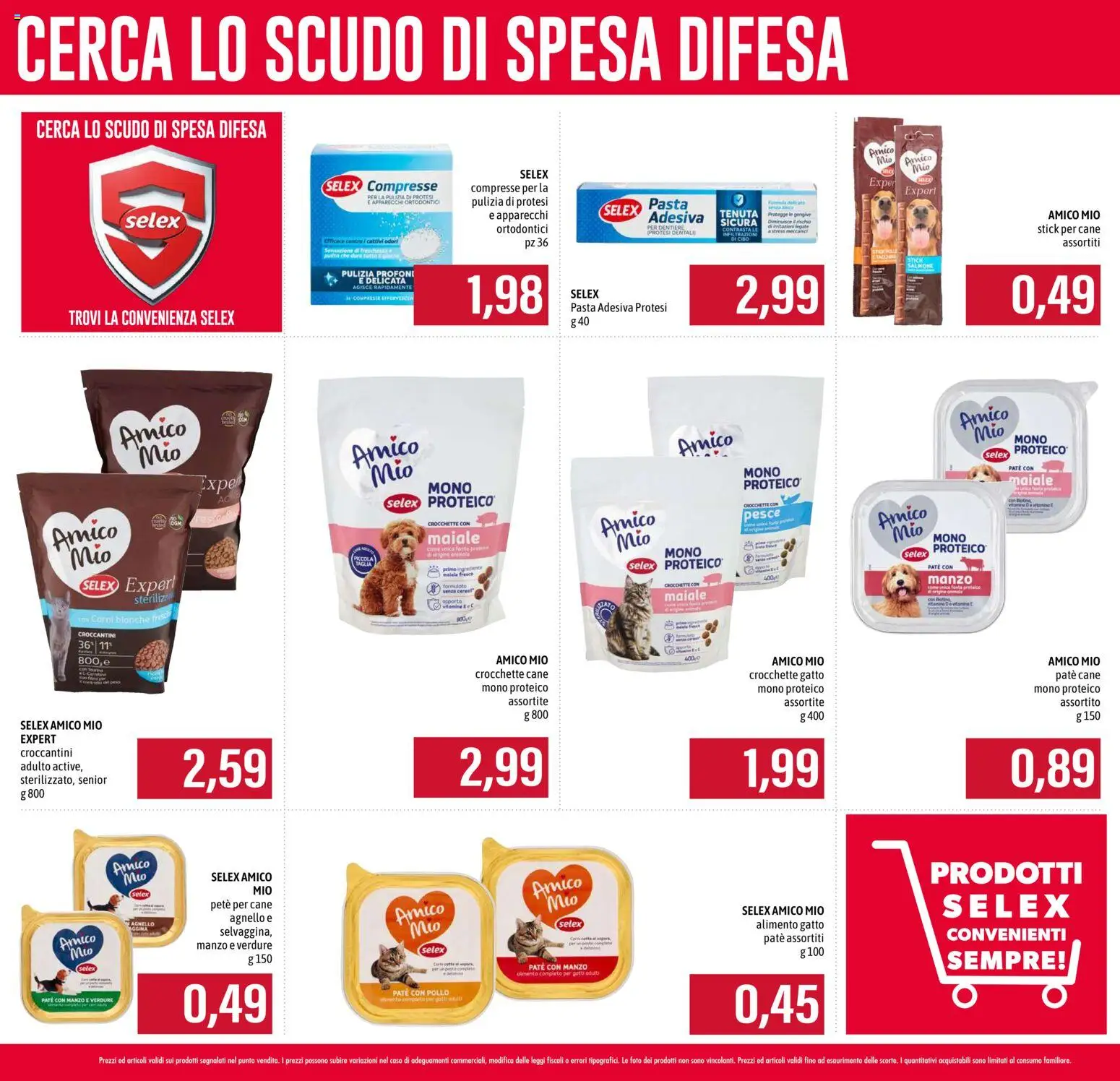 Volantino EMI del 04.06.2026 | Pagina: 20 | Prodotti: Pollo, Pesce, Verdure, Pasta