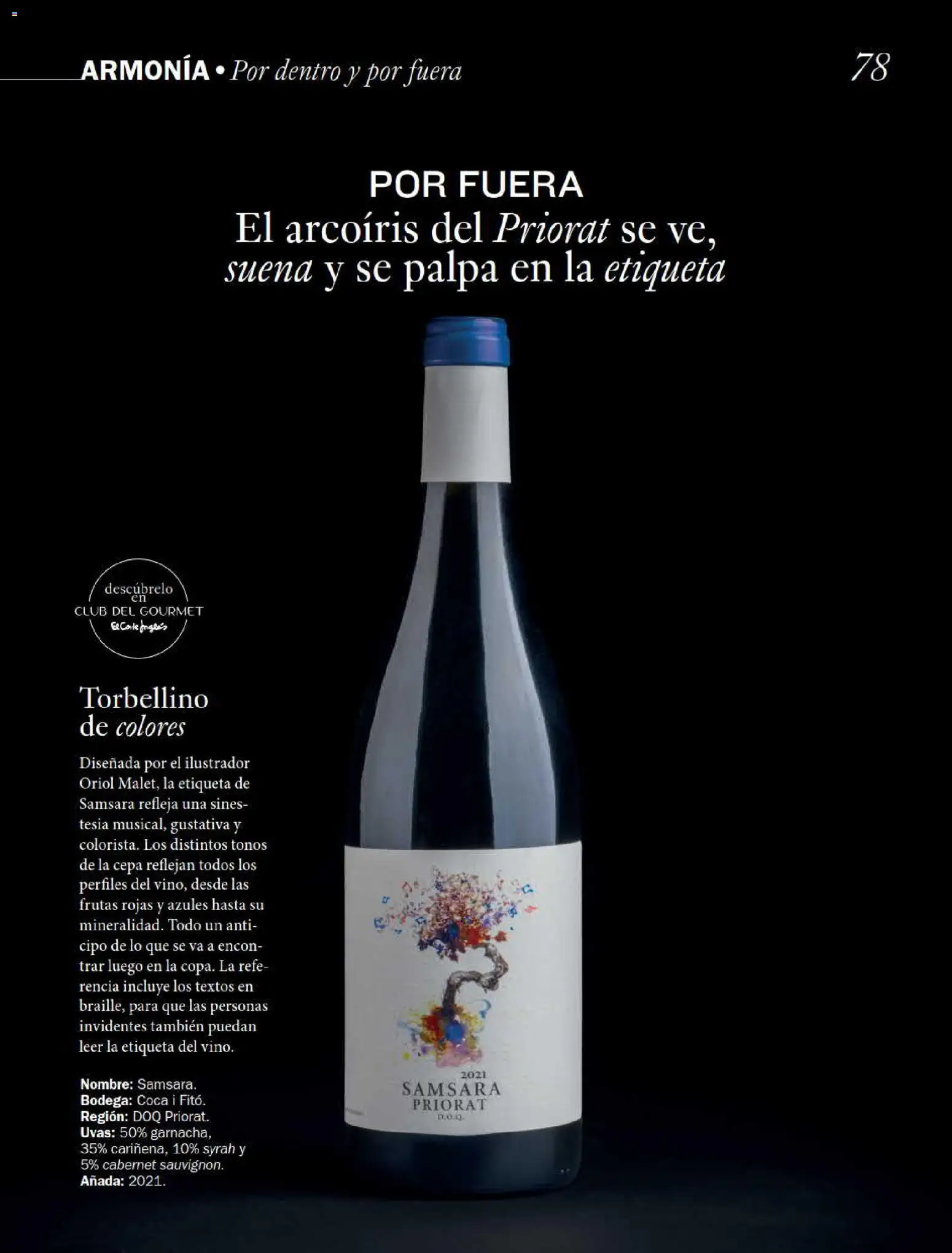 El Corte Inglés Gourmet Magazine │ válido desde el 01/10/2026 | Página: 78 | Productos: Uvas