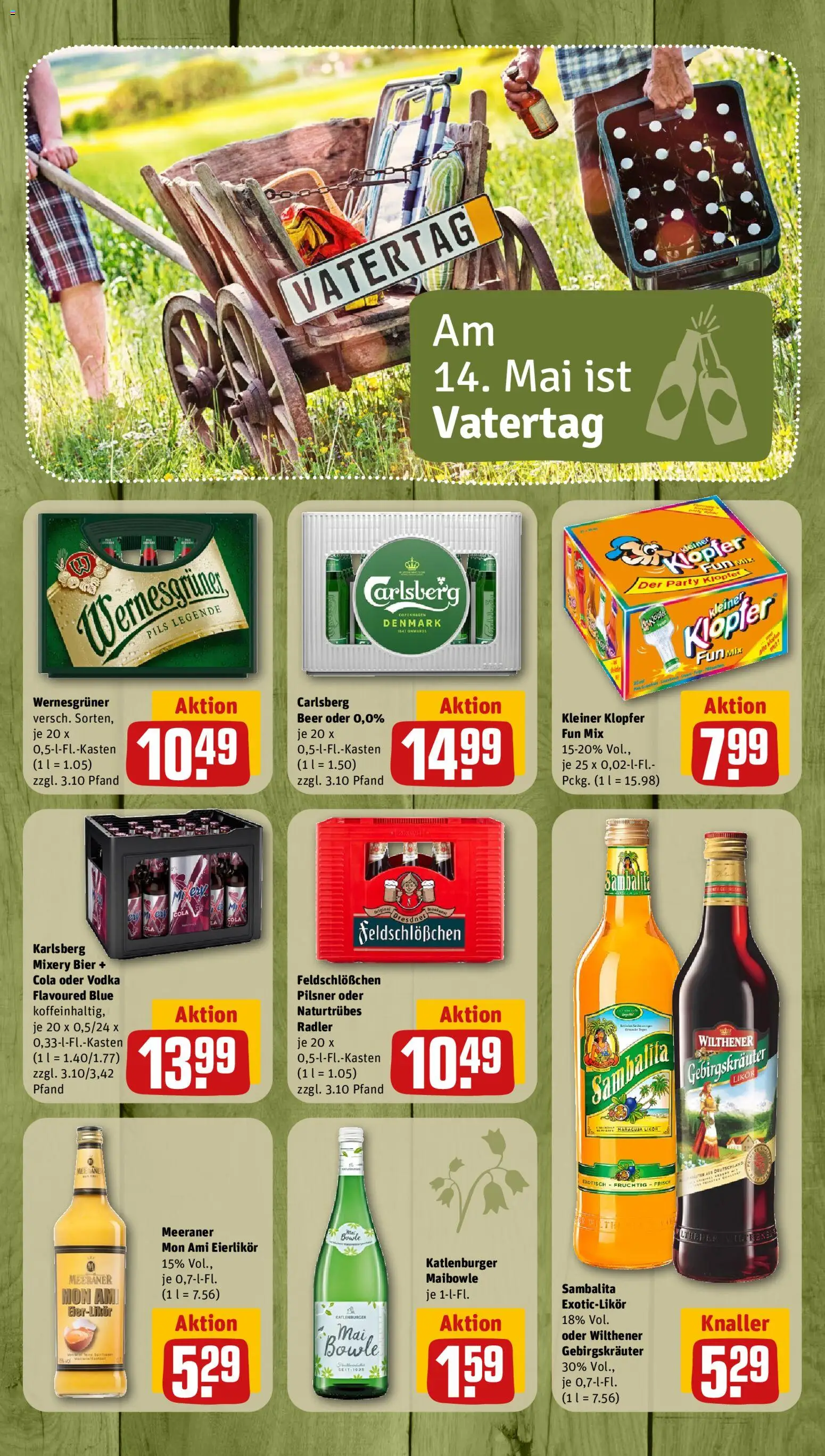Nahkauf Prospekt – gültig ab 04.05.2026 | Seite: 8 | Produkte: Bier, Likör, Pils, Mixery