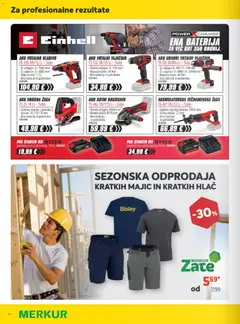 Merkur katalog akcije – veljaven od 05.08.2026 | Stran: 30 | Izdelki: Baterija, Baterije, Polnilnik, Brusilnik