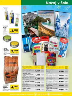 Tuš katalog akcije – veljaven od 01.08.2026 | Stran: 23 | Izdelki: Kalkulator, Sveča, Kos, Zvezek