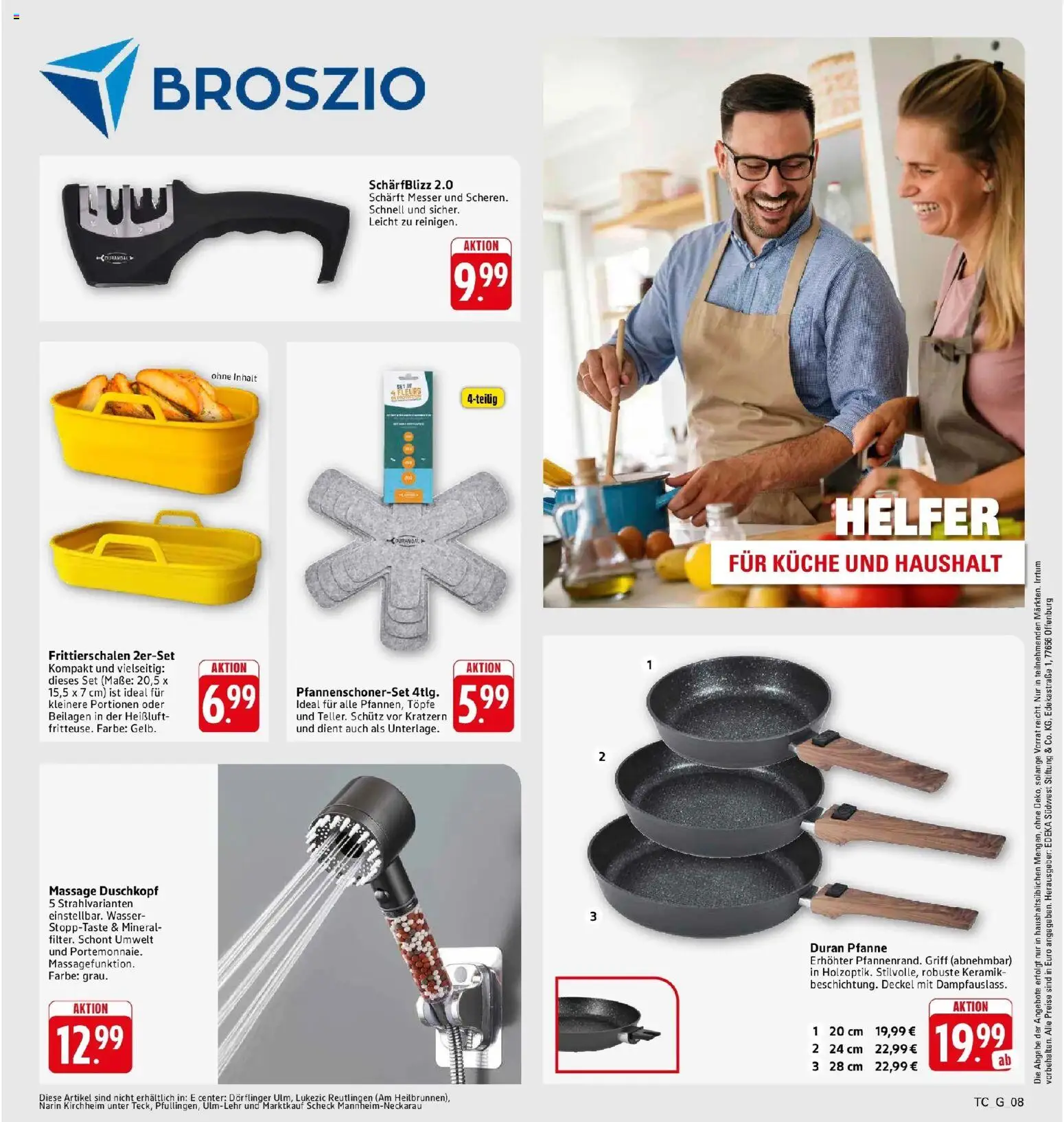Marktkauf Prospekt Böblingen (ab 17.08.2026) » Angebote online | Seite: 36 | Produkte: Beilagen, Küche, Wasser, Duschkopf