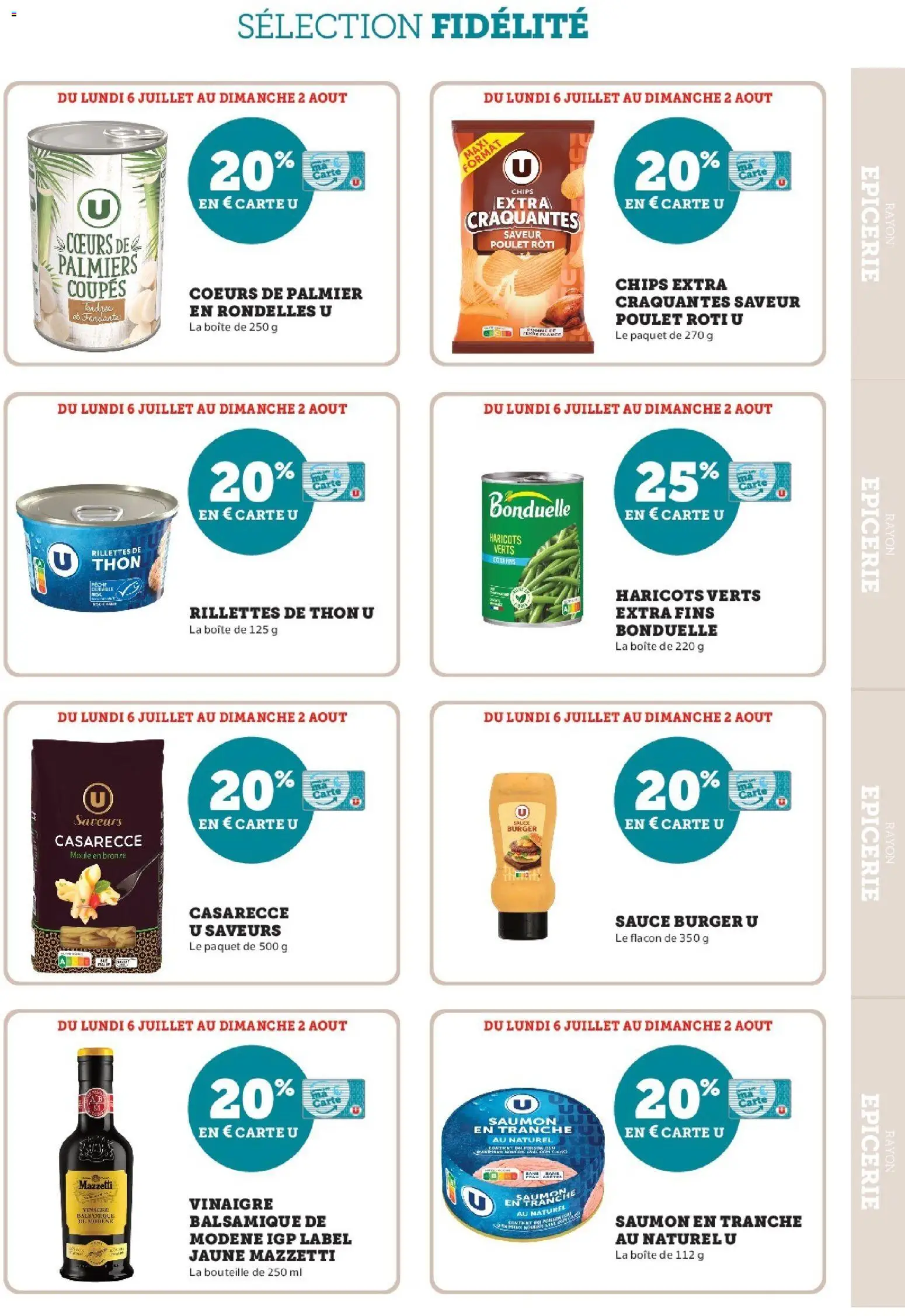 {H1} | Page: 11 | Produits: Thon, Palmier, Vinaigre, Saumon