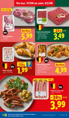 Lidl - Folder week 34 - Voorbeeld van een folder van Lidl, geldig van 17/08/2026 | Pagina: 5
