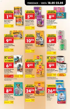 Pogląd oferty "Karma dla psów małych ras Activ Pet, 1,5 kg, z jagnięciną i warzywami, z kurczakiem i warzywami" - ważna od 18.05.2026 | Strona: 79