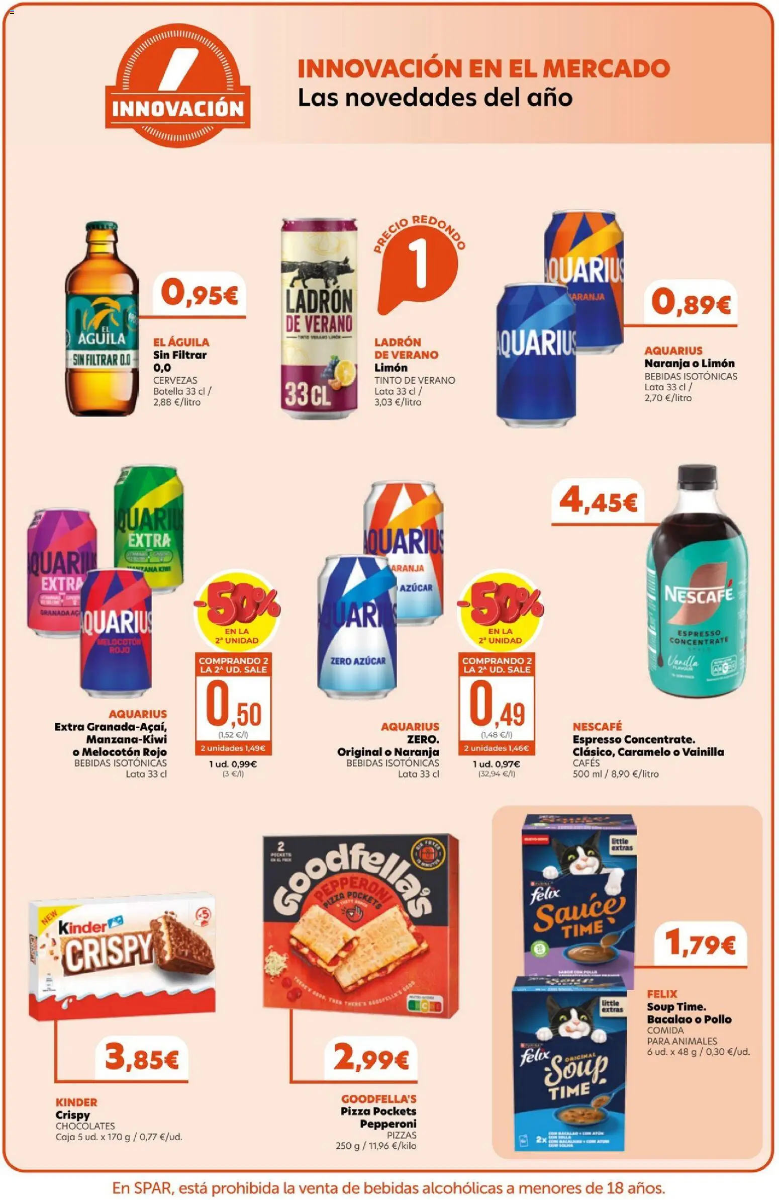 Spar folleto │ válido desde el 24/07/2026 | Página: 2 | Productos: Pizza, Melocotón rojo, Caja