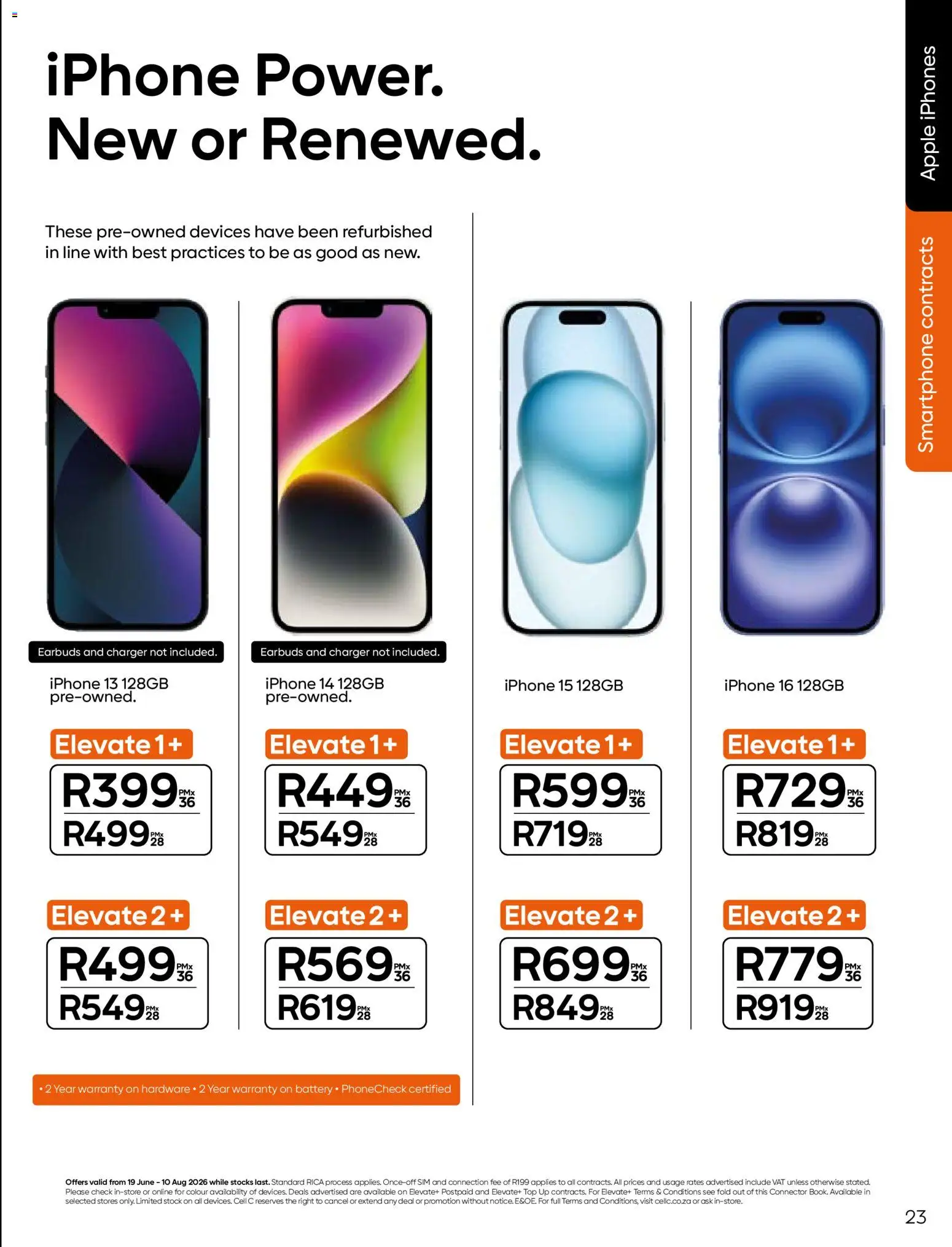 New Cell C catalogue – valid from 19.06.2026 | Page: 25