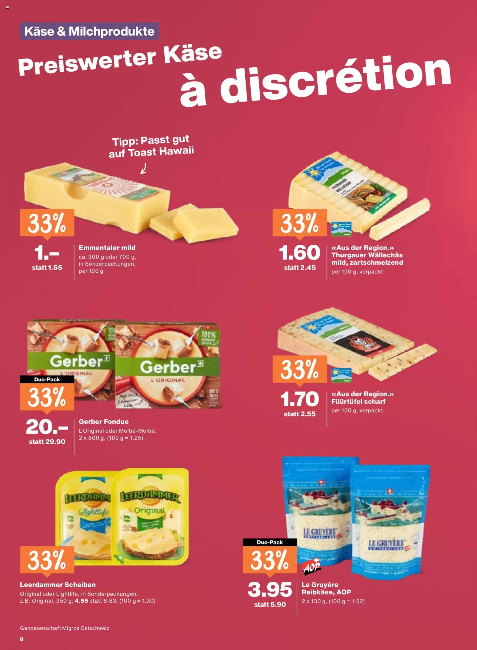 Migros aktionen – gültig ab 20.08.2026 | Seite: 8