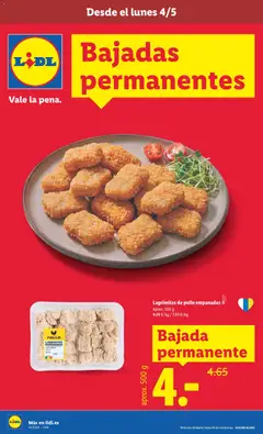Vista previa Lidl Bajadas Canarias válido desde el 04.05.2026