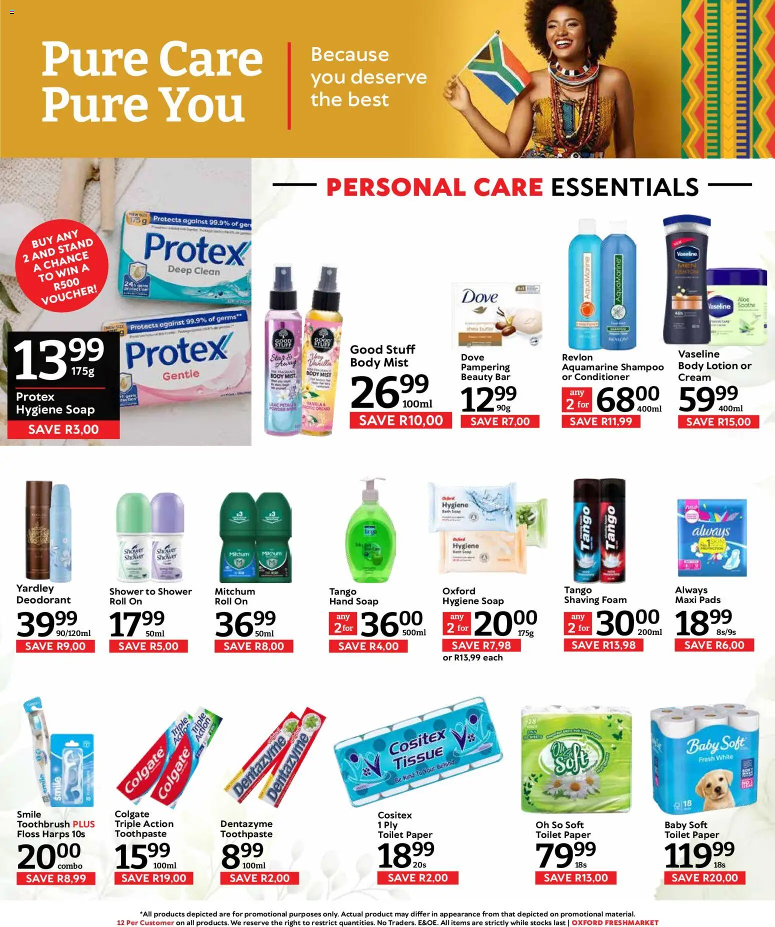 New Oxford Freshmarket catalogue – valid from 09/09/2026 | Page: 14 | Products: Toilet, Shower, Cream, Paper