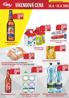 CBA Verex leták platný od 20.08.2026