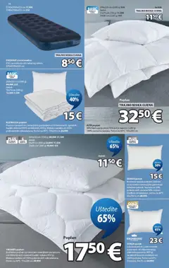 ENGHAVE zračni madrac, PVC s površinom od mekanog velura. S70xD190xV23 cm - Pregled kataloga iz trgovine JYSK, vrijedi od 09.09.2026 | Stranica: 14