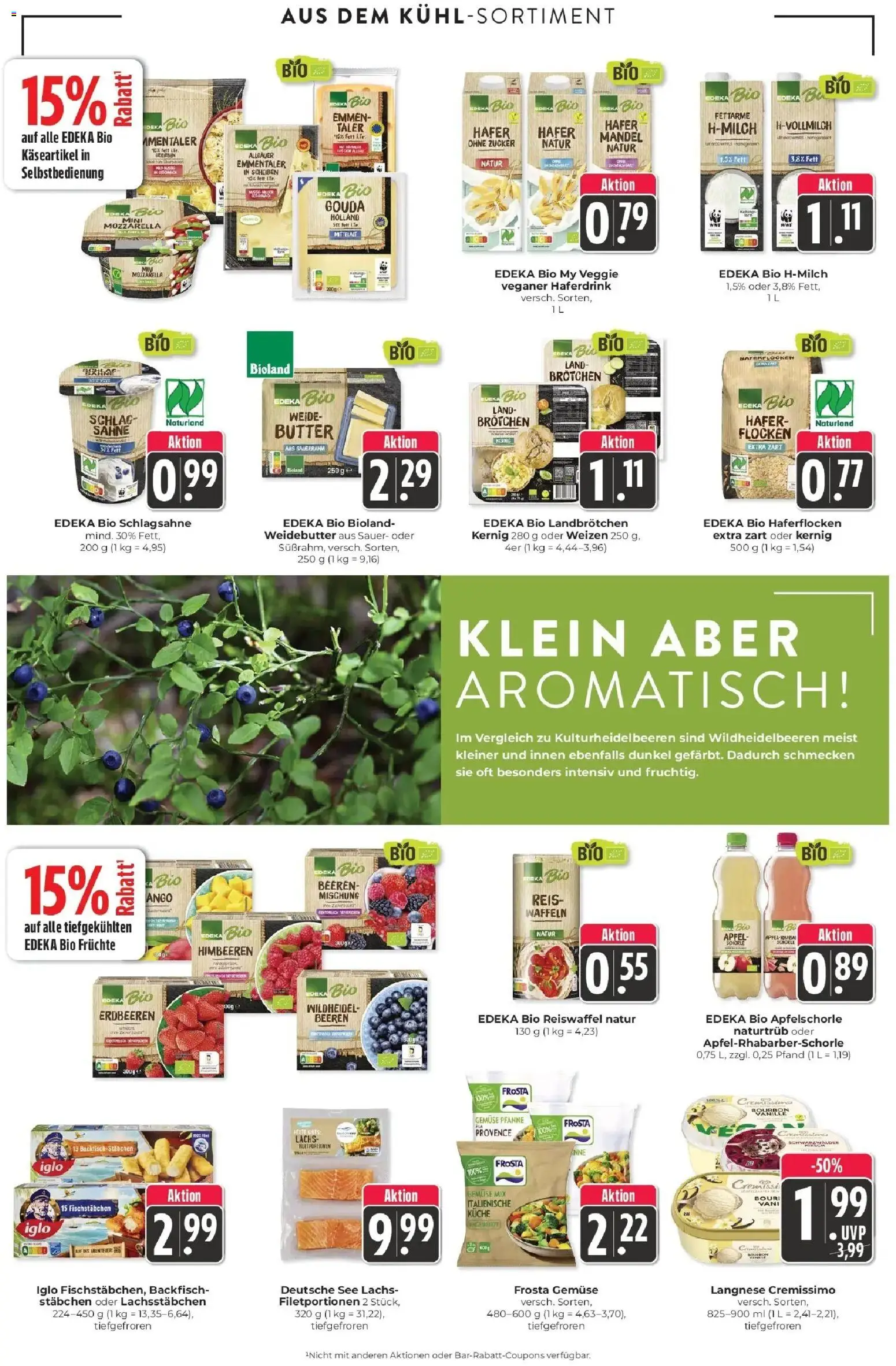 Edeka Prospekt Schliengen (ab 12.10.2026) » Angebote Online | Seite: 13 | Produkte: Cremissimo, Iglo, Küche, Fischstabchen