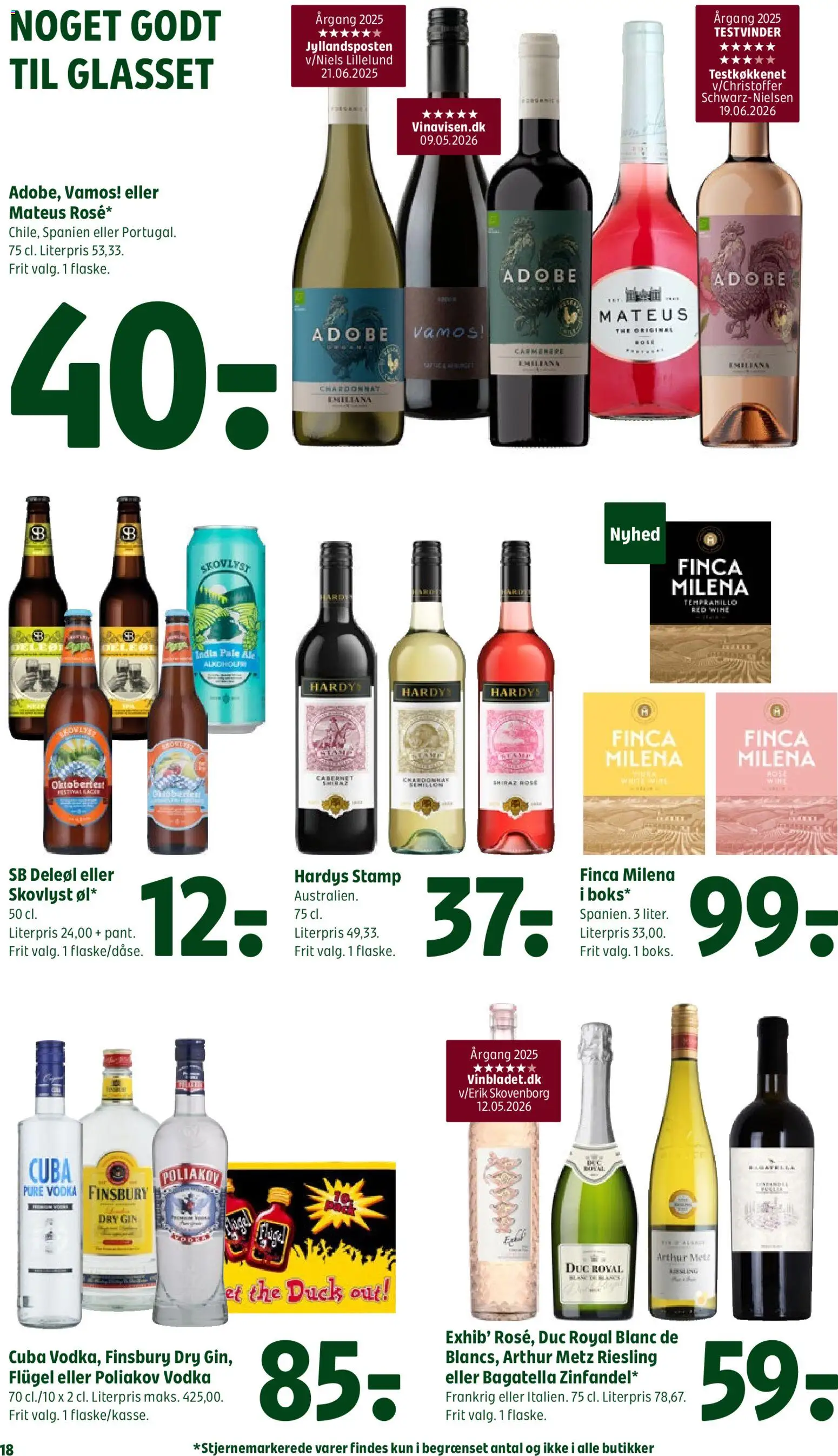 Coop 365 tilbudsavis – gyldig fra 13/08/2026 | Side: 23 | Produkter: Gin, Vodka