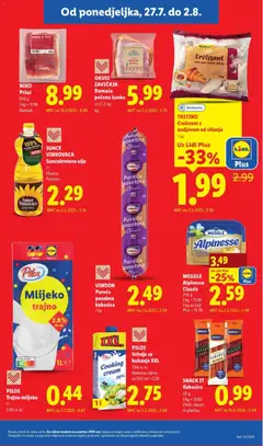 Lidl Katalog - Pregled kataloga iz trgovine Lidl, vrijedi od 23.07.2026 | Stranica: 7