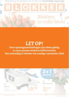 Blokker folder - Voorbeeld van een folder van Blokker, geldig van 21-10-2026