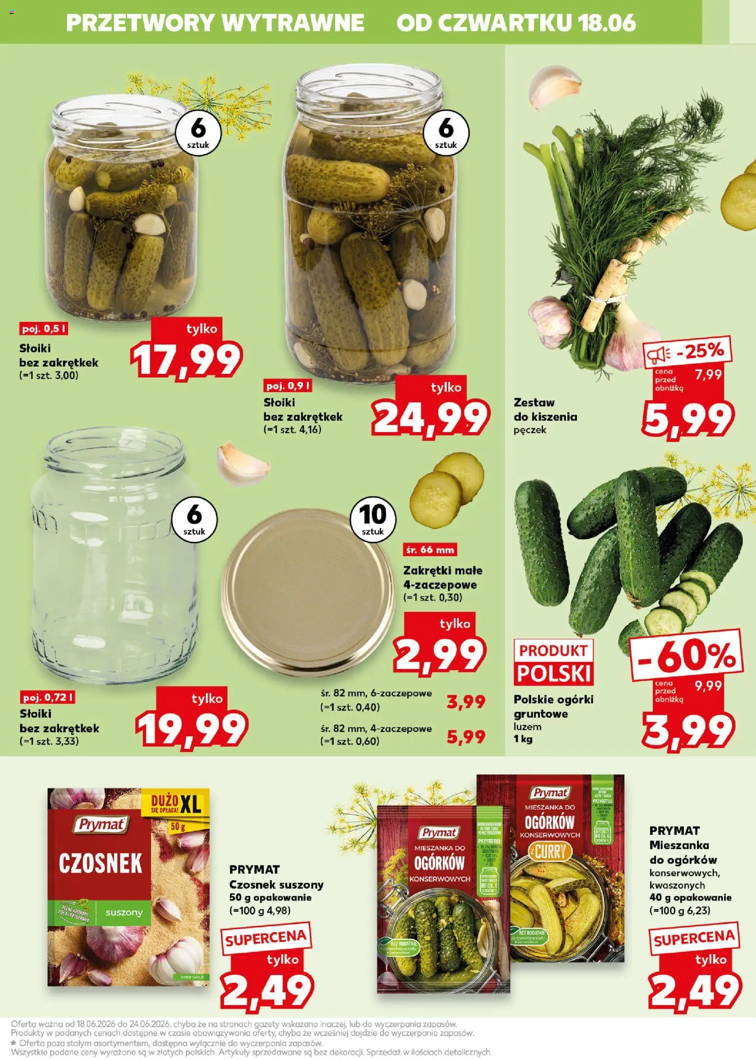 Kaufland Polsko leták - Kochamy przetwory od 18.06.2026 | Strana: 13