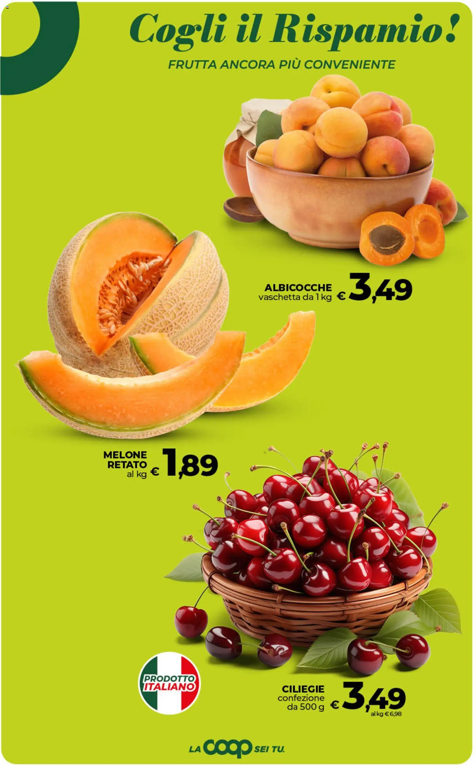 Volantino Ipercoop del 19.05.2026 | Pagina: 27 | Prodotti: Frutta, Melone, Albicocche
