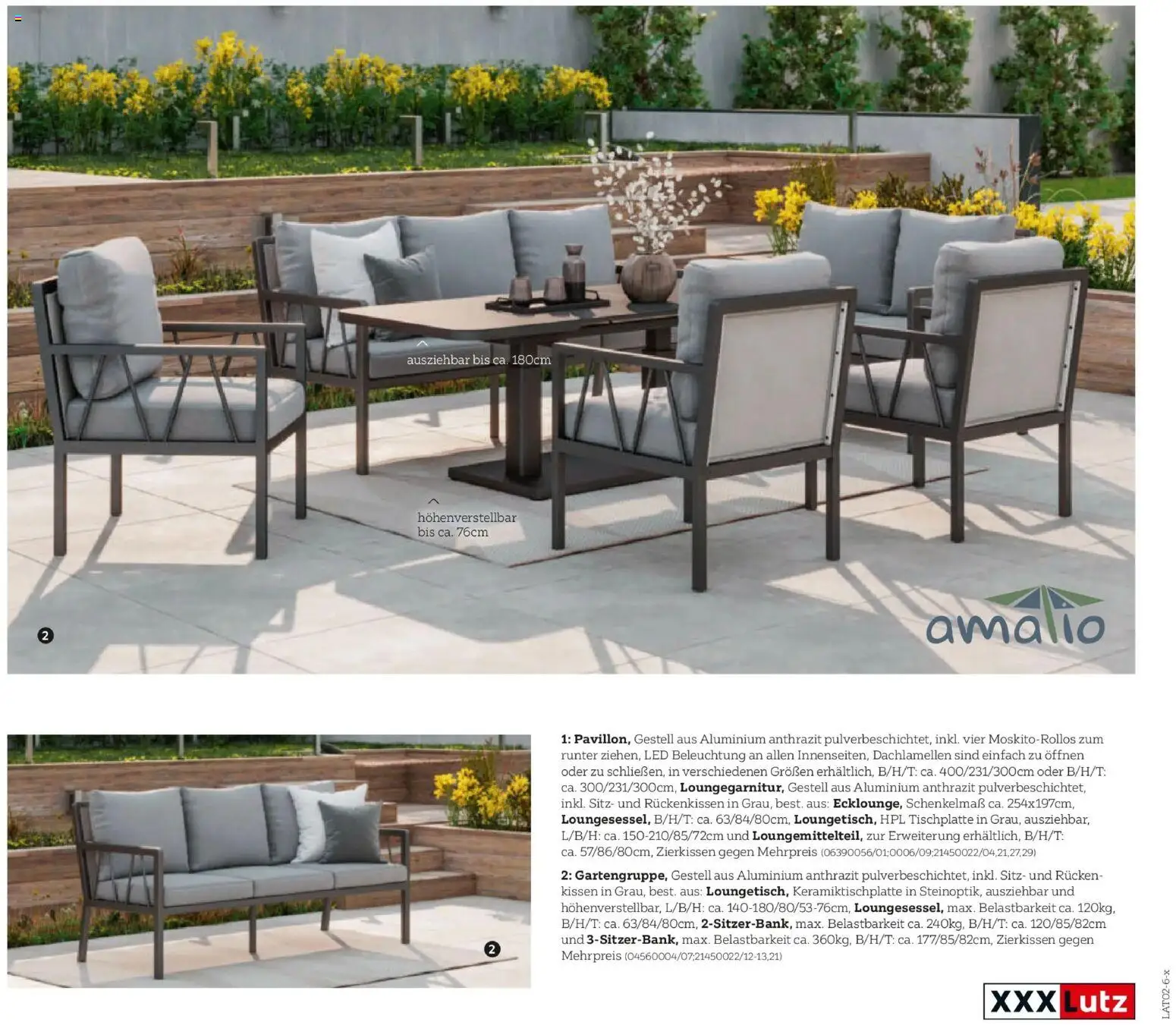 XXXLutz Gartenkatalog gültig ab 30.03.2026 | Seite: 37 | Produkte: Kissen