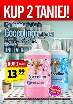 Pogląd oferty "Prim Market promocja - Płyn Do Płukania Coccolino 1,7-1,702 l" - ważna od 24.07.2026