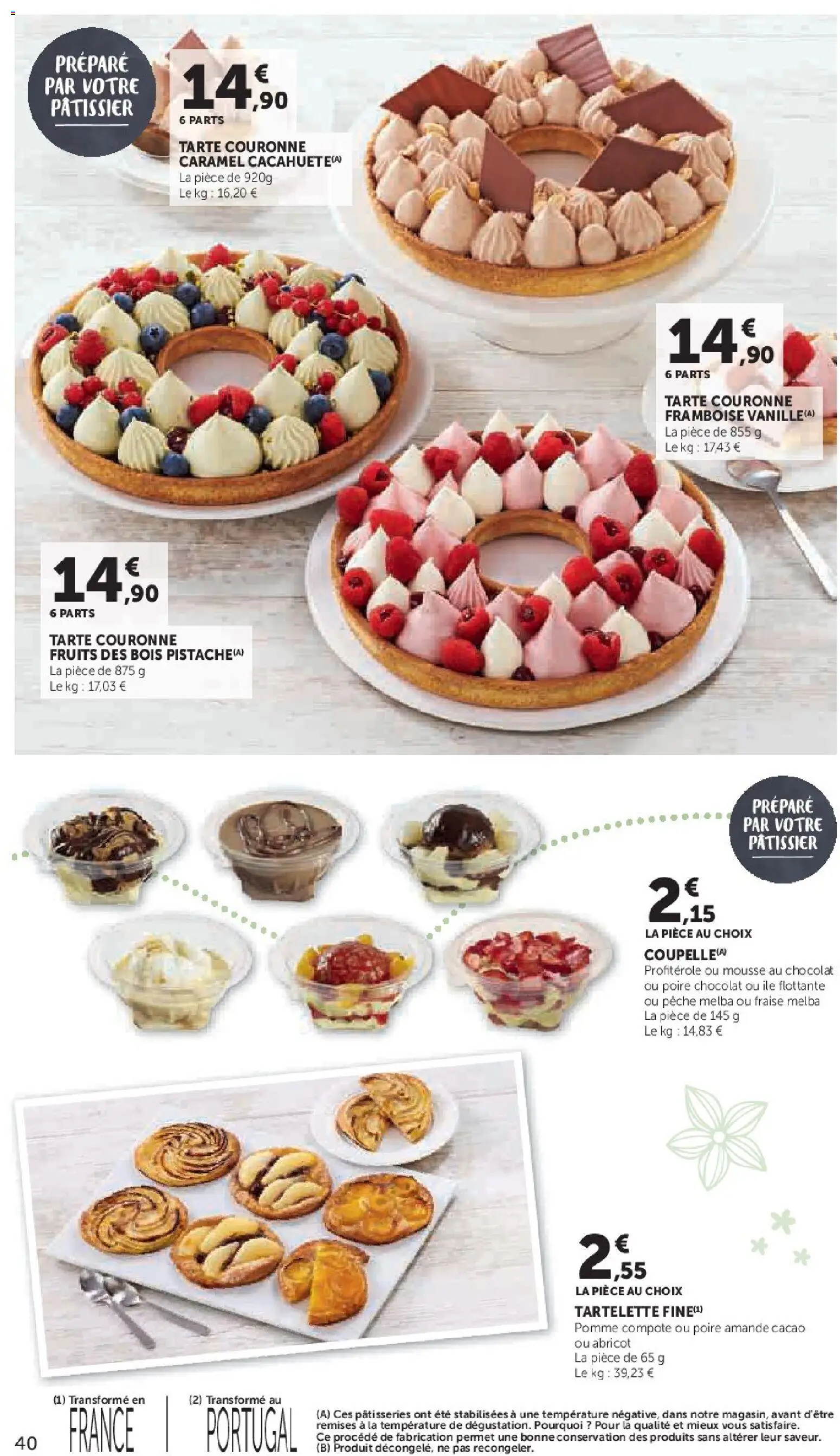 {H1} | Page: 40 | Produits: Abricot, Amande, Fraise, Pomme